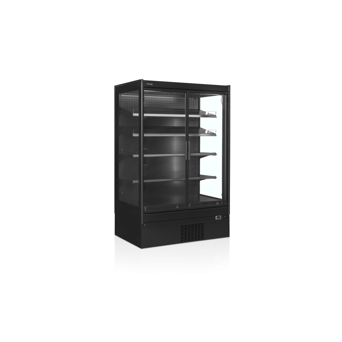 Vitrine réfrigérée pour supermarché à froid positif EXTRA1250CD 38471 TEFCOLD-mondialchr.com