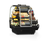Vitrine réfrigérée libre service basse 600mm Profondeur 740mm NOC60CC TEFCOLD-mondialchr.com