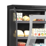 Vitrine réfrigérée libre service basse 600mm Profondeur 740mm NOC60CC TEFCOLD-mondialchr.com