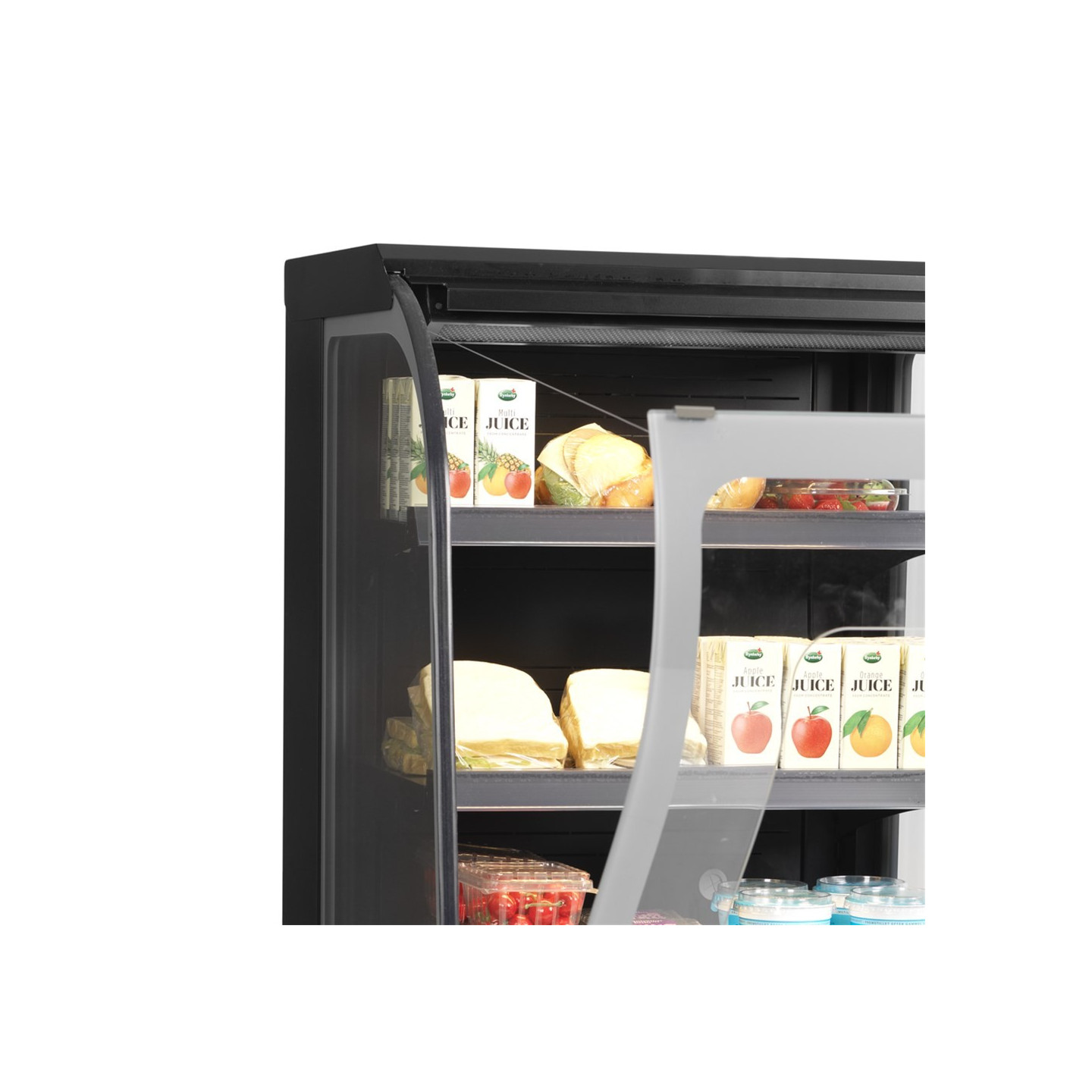 Vitrine réfrigérée libre service basse 600mm Profondeur 740mm NOC60CC TEFCOLD-mondialchr.com