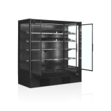 Vitrine réfrigérée pour supermarché à froid positif 1975mm Profondeur  920mm EXTRA1875CD TEFCOLD-mondialchr.com