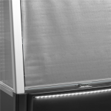 Vitrine réfrigérée murale ODC90 BLACK 31494 TEFCOLD -mondialchr.com