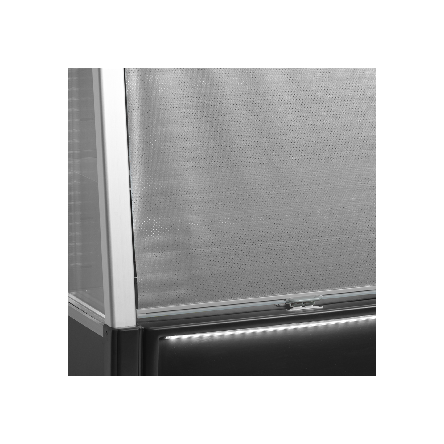 Vitrine réfrigérée murale ODC90 BLACK 31494 TEFCOLD -mondialchr.com