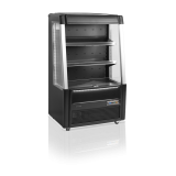 Vitrine réfrigérée murale ODC90 BLACK 31494 TEFCOLD -mondialchr.com