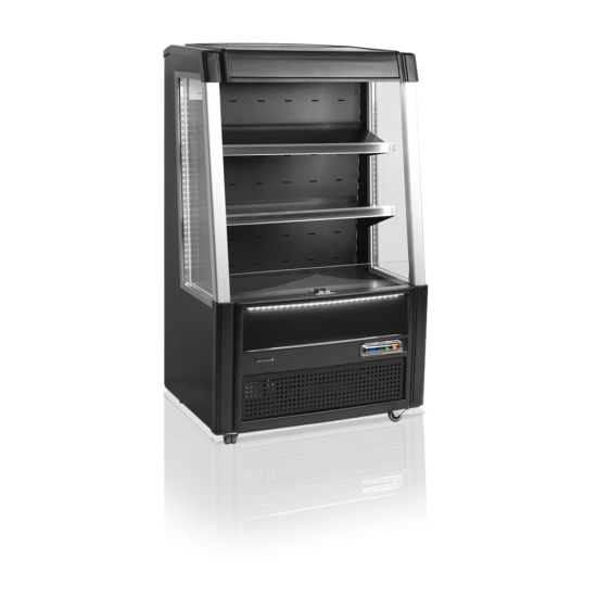 Vitrine réfrigérée murale ODC90 BLACK 31494 TEFCOLD -mondialchr.com