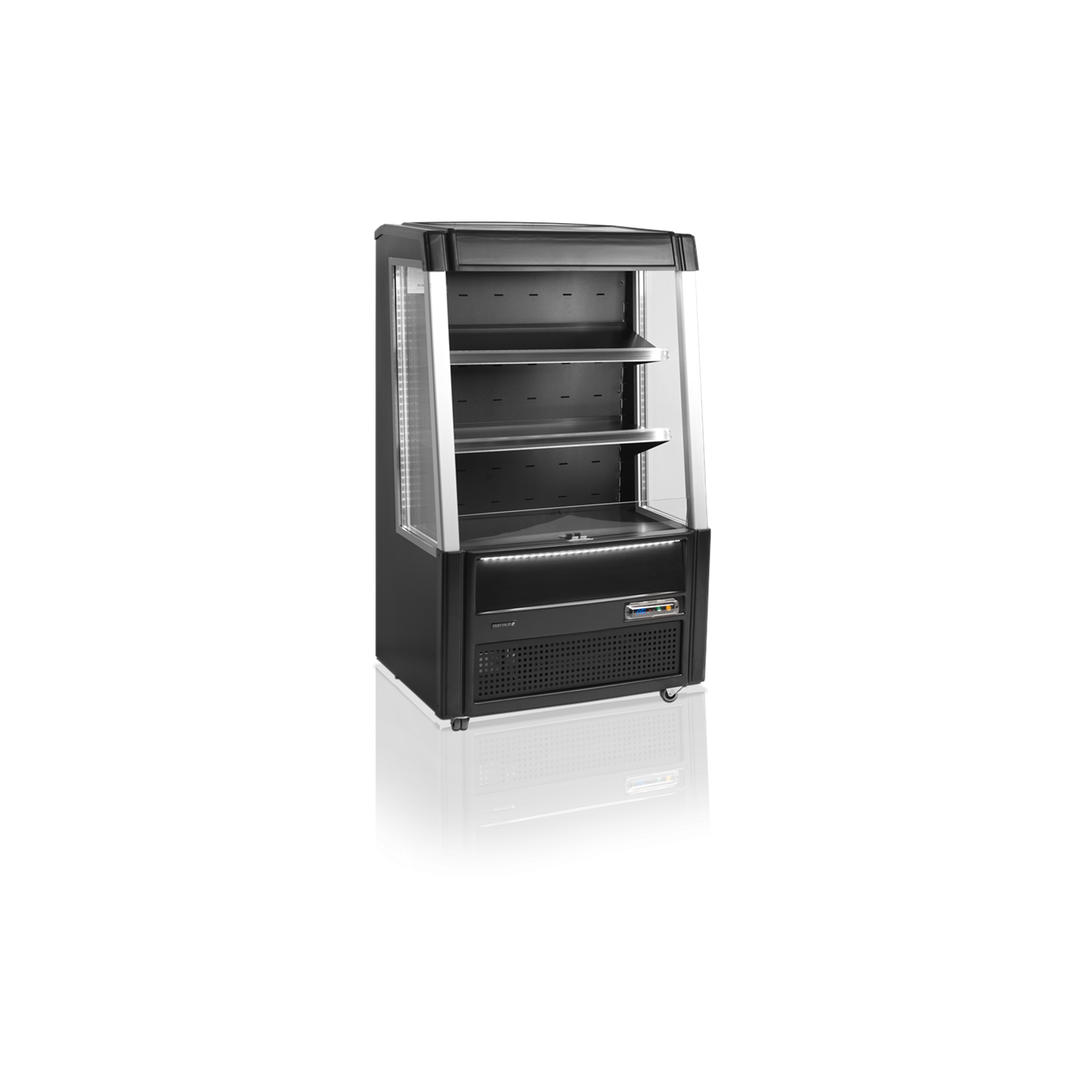 Vitrine réfrigérée murale ODC90 BLACK 31494 TEFCOLD -mondialchr.com