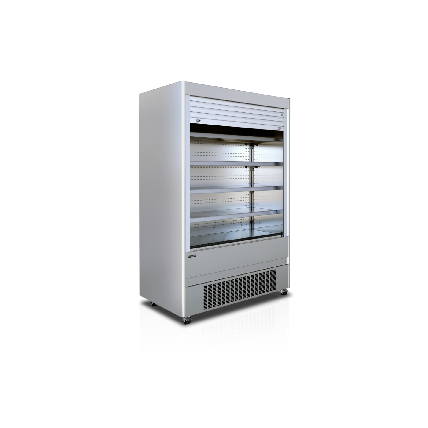 Vitrine réfrigérée inox  868mm Profondeur 740mm  MCX90M TEFCOLD-mondialchr.com