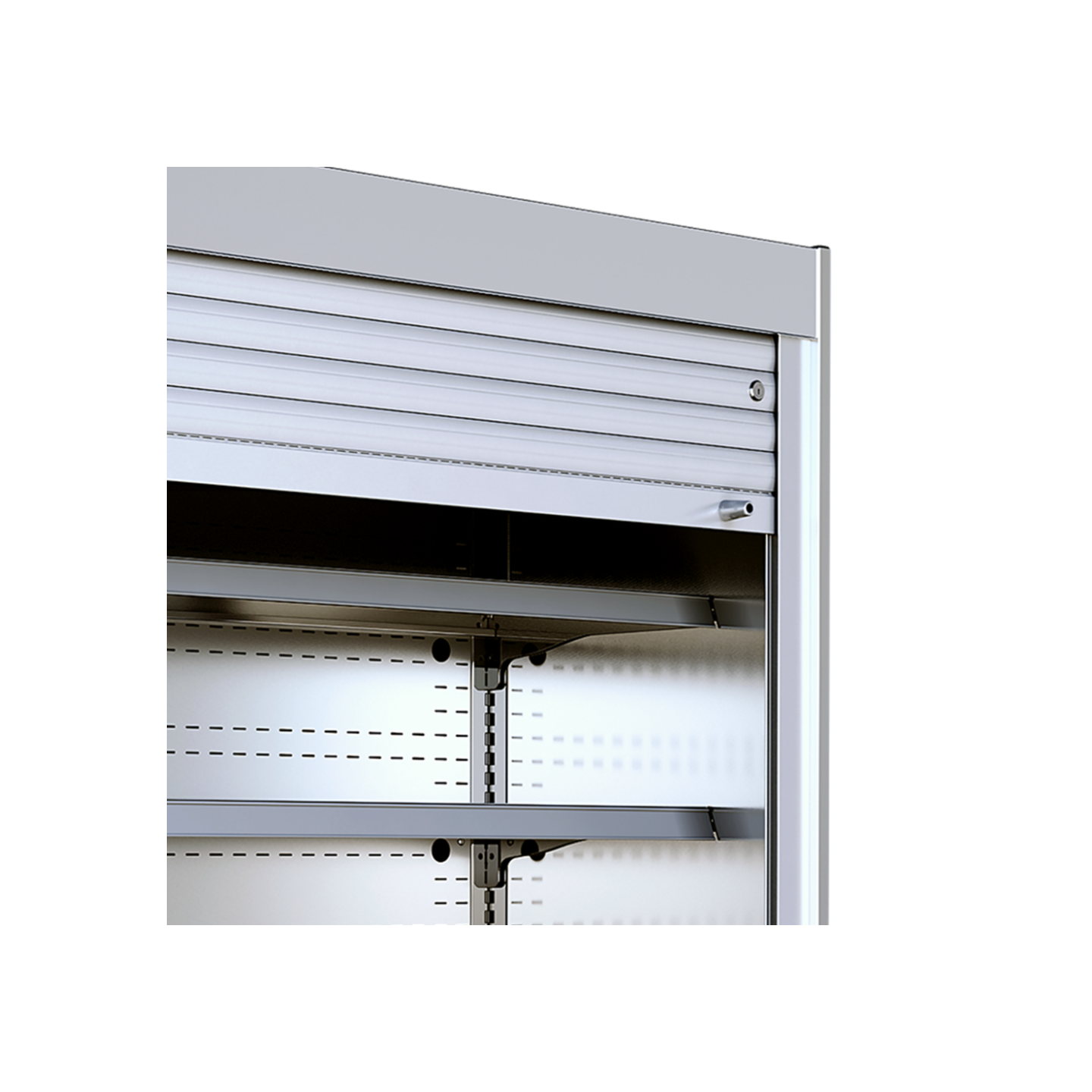 Vitrine réfrigérée inox  868mm Profondeur 740mm  MCX90M TEFCOLD-mondialchr.com