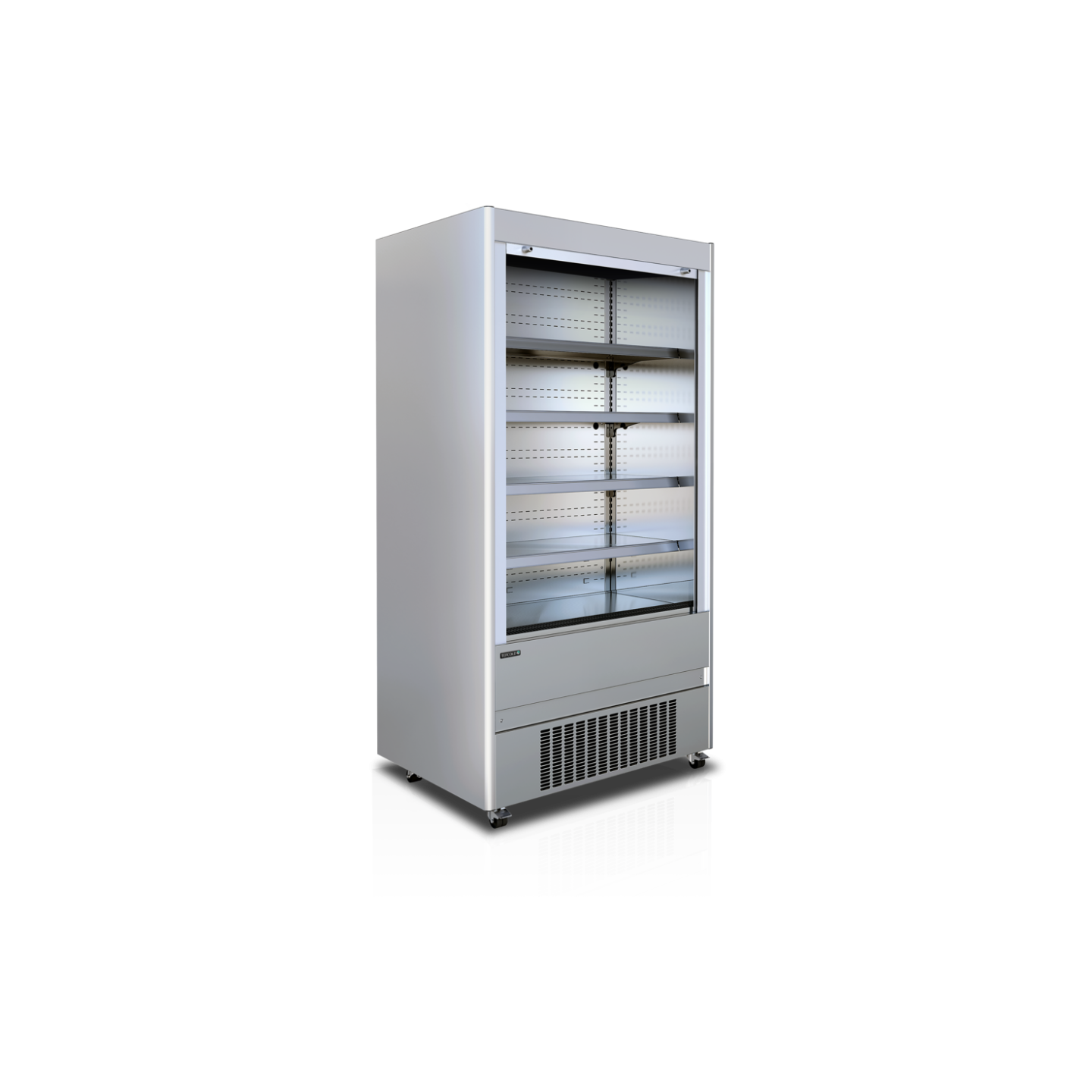 Vitrine réfrigérée inox 1312mm Profondeur 740mm CX130M TEFCOLD-mondialchr.com