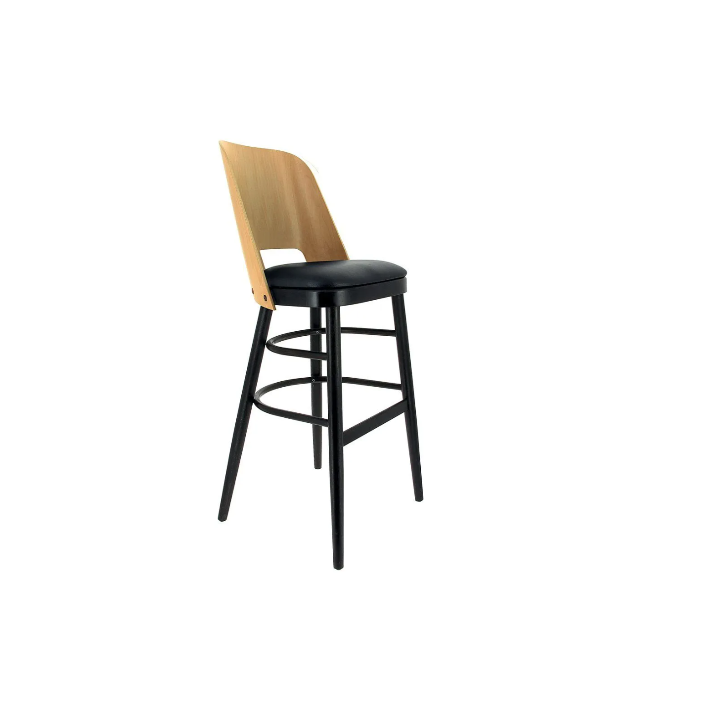 Chaise haute d'intérieur en bois Colisée bicolore Valero-mondialchr.com