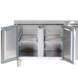 Table Réfrigérée centrale 2 portes GN 1 1 Positive  Profondeur 700 L2G-mondialchr.com