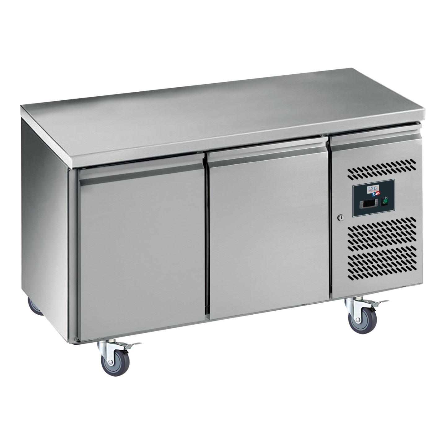 Table Réfrigérée centrale 2 portes GN 1 1 Positive  Profondeur 700 L2G-mondialchr.com