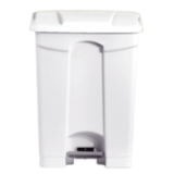 POUBELLE BLANCHE POLYPROPYLENE 90L