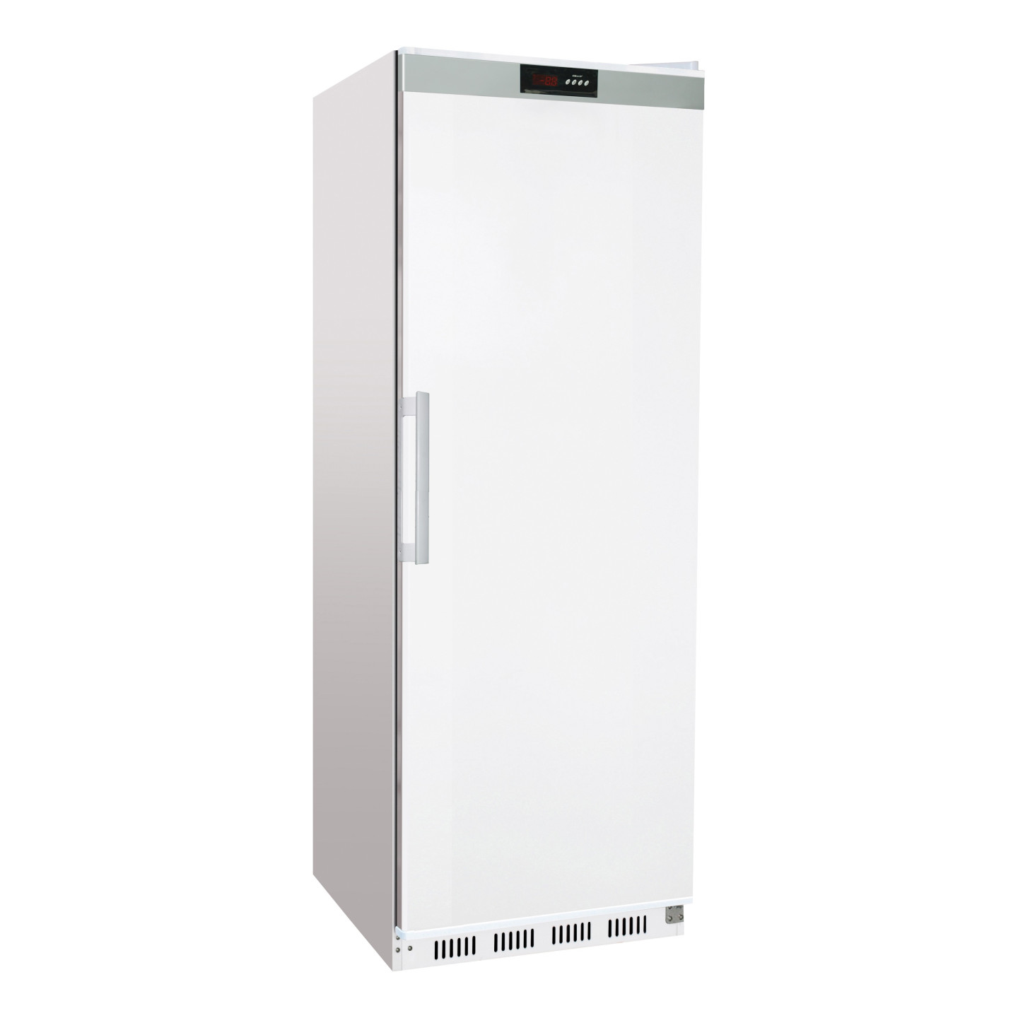 Armoire refrigeree blanche Epoxy porte pleine 7 clayettes  GAZ R600A AW-RN400 L2G-mondialchr.com