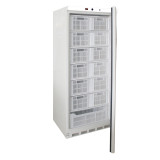 Armoire refrigeree blanche Epoxy porte pleine 7 clayettes  13 paniers GAZ R600A AW-RN600 L2G -mondialchr.com