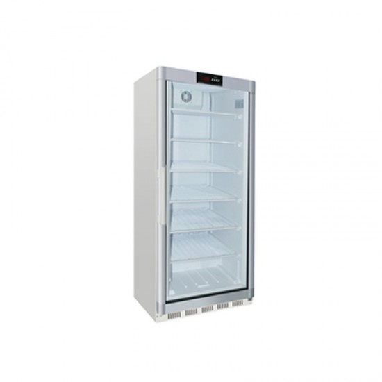 Armoire refrigeree blanche porte vitreee poxy, porte vitrée 7 clayettes AW-RNG600 L2G-mondialchr.com