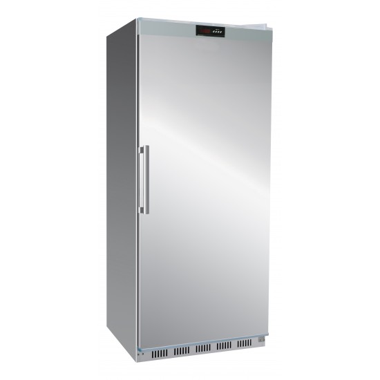 Armoire refrigeree ext inox gaz inox,porte pleine 7 clayettes R600A AW-RNX600 L2G-mondialchr.com