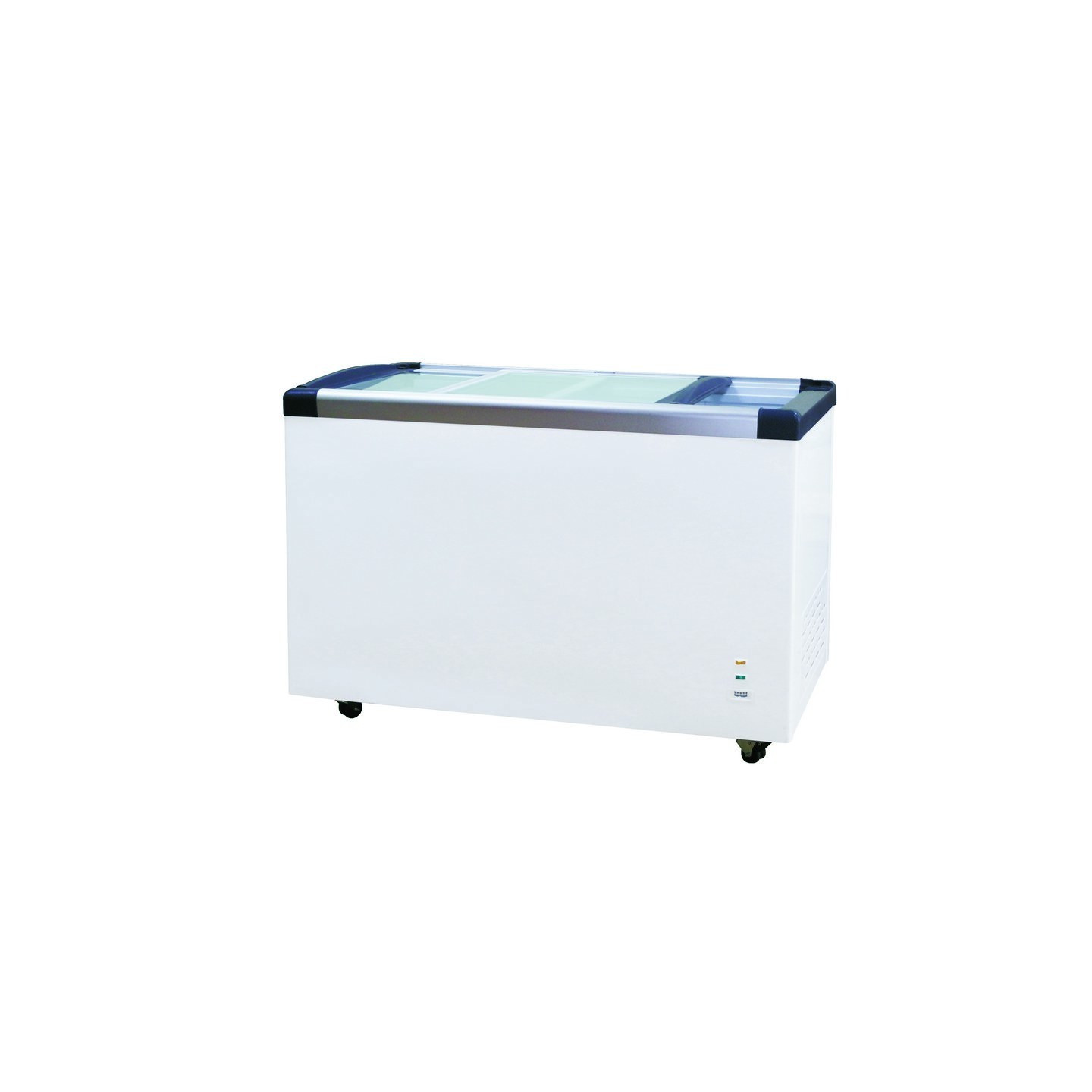 Congelateur bahut portes coulissantes  3 paniers SD320P L2G-mondialchr.com