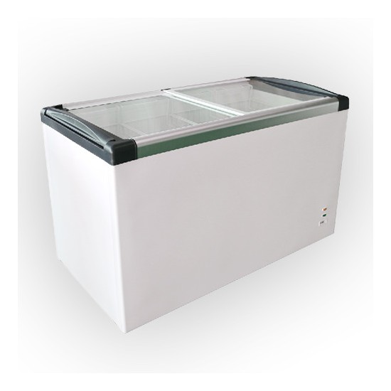 Congelateur bahut portes coulissantes 4 paniers SD420P L2G -mondialchr.com