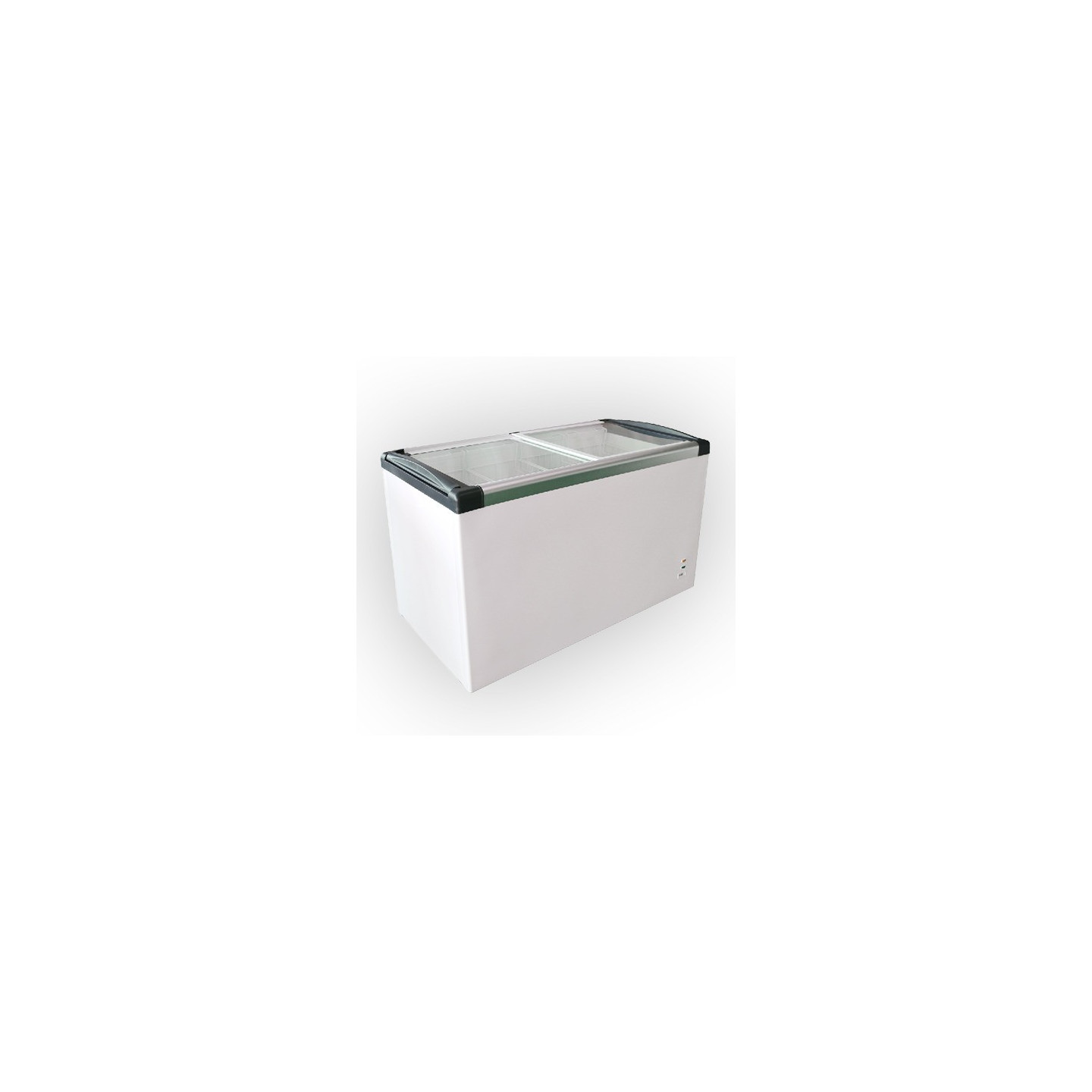 Congelateur bahut portes coulissantes  4 paniers SD420P L2G -mondialchr.com