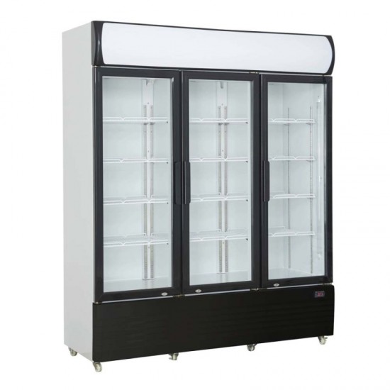 VITRINE A BOISSONS  3PORTES BATTANTES L2G-mondialchr.com