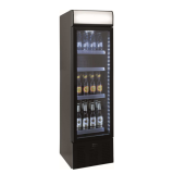 Vitrine a boissons etroite r600a 1 porte battante vitree 4 etageres  L2G-mondialchr.com