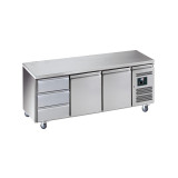 Desserte refrigeree inox centrale R600A GN3130TN  L2G -mondialchr.com