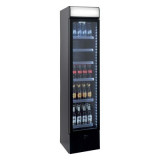 Vitrine a boissons étroite r600a 1 porte battante vitree 6 etageres VBC125C L2G-mondialchr.com