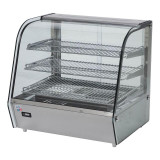 Vitrine de presentation chauffante 120L SEHER L2G-mondialchr.com