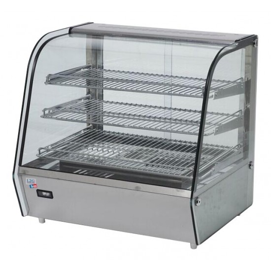 Vitrine de presentation chauffante 120L SEHER L2G-mondialchr.com