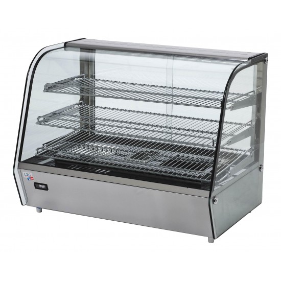 Vitrine de presentation chauffante 160L SEHER-2 L2G-mondialchr.com