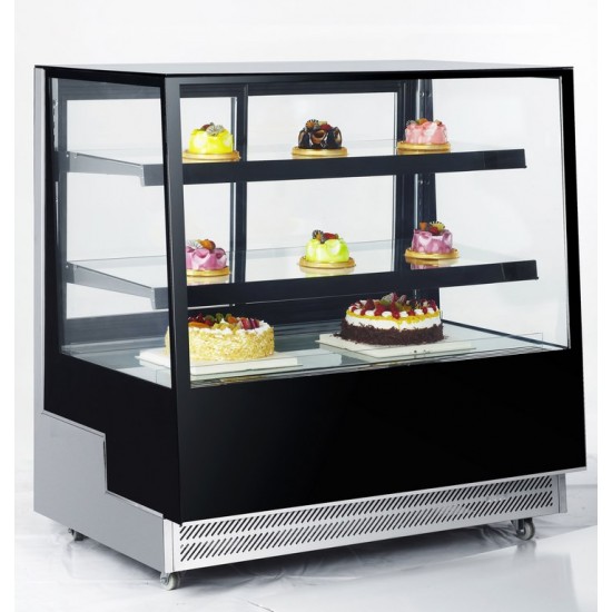 Vitrine a patisseries 500L avec 3 etageres MJO-500 L2G-mondialchr.com