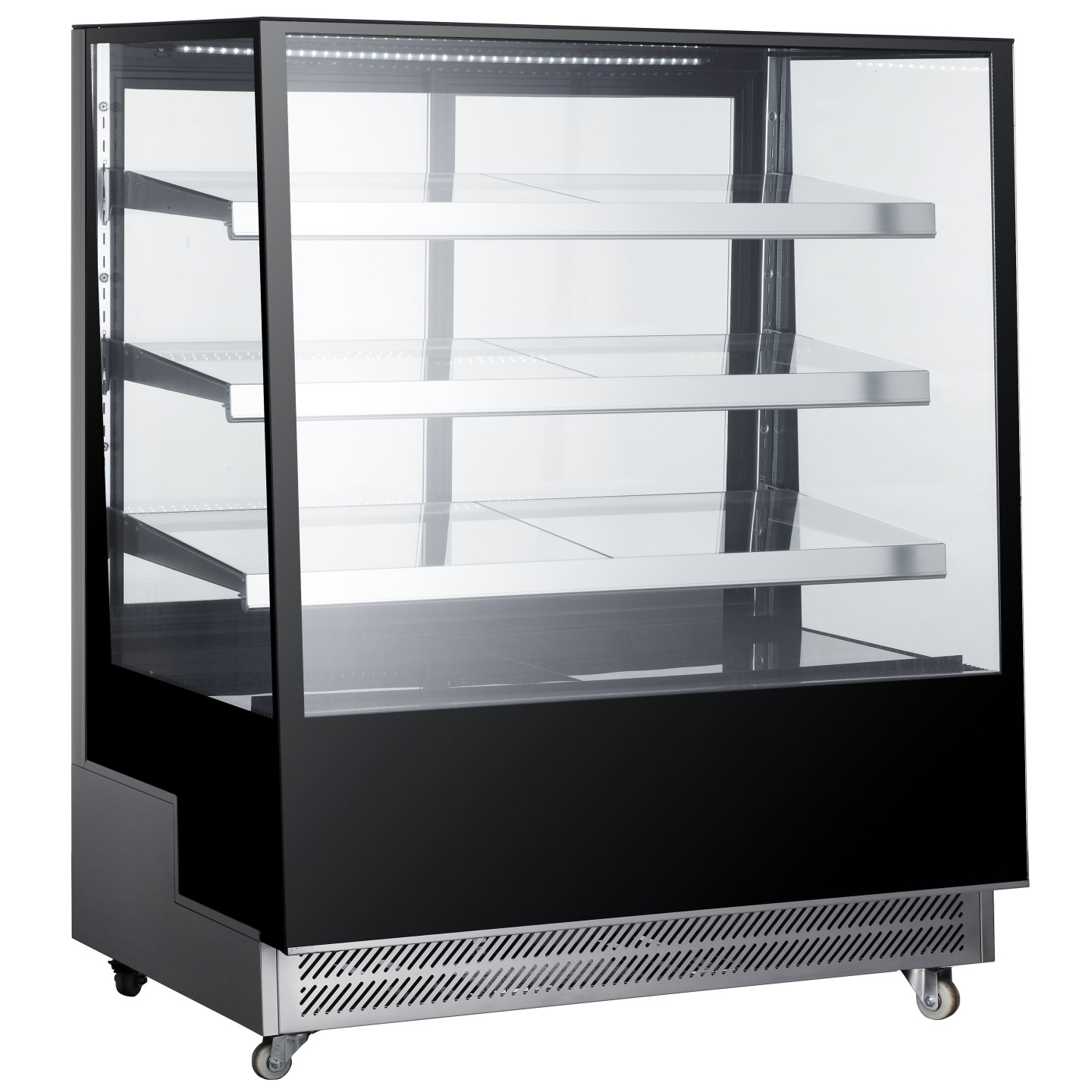 Vitrine a patisseries 500L avec 3 etageres MJO-500 L2G-mondialchr.com