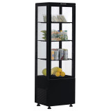 Vitrine refrigeree type patisserie 235L couleur noire N-SVEN L2G-mondialchr.com