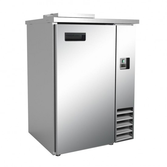 Cellule a dechets refrigeeree  interieur/exterieur en inox  1 Porte  CDR-1 L2G-mondialchr.com