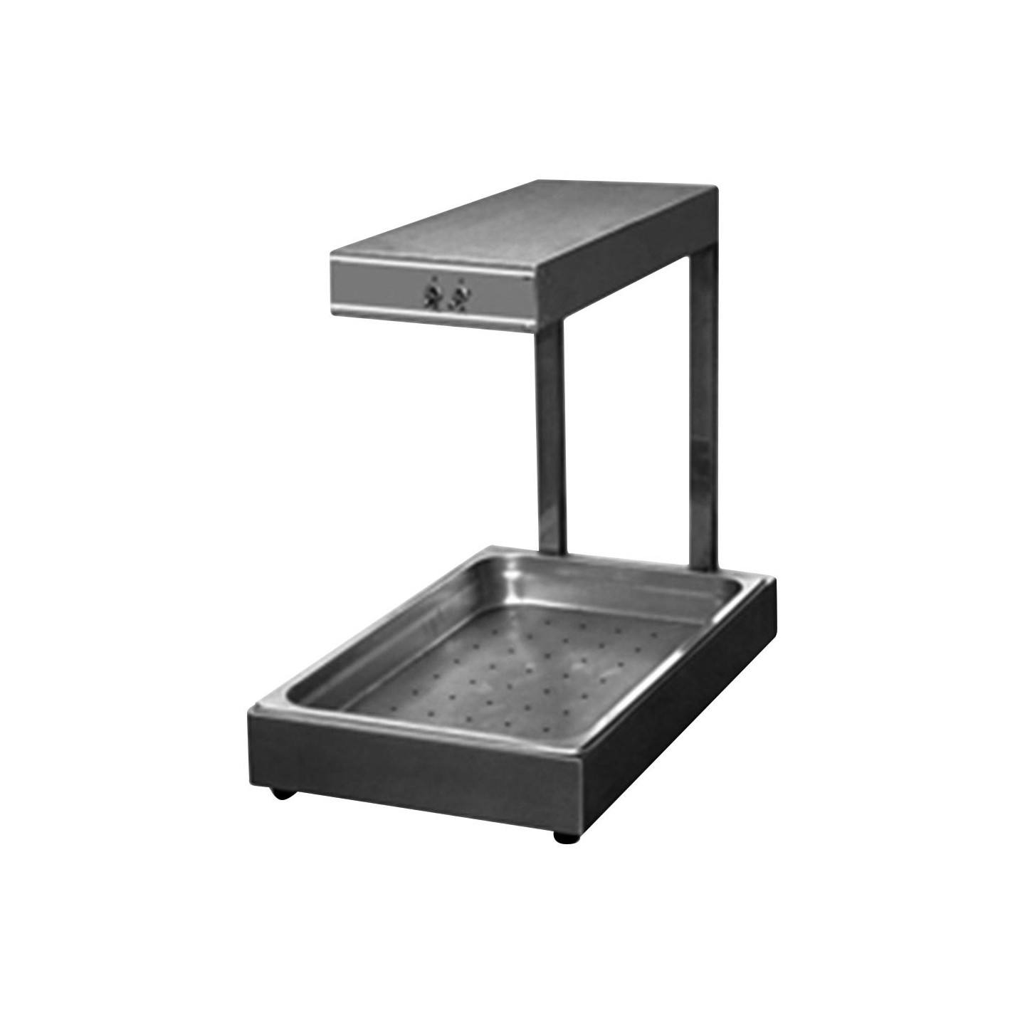 Chauffe-frites infrarouge inox GRFFL/S L2G-mondialchr.com