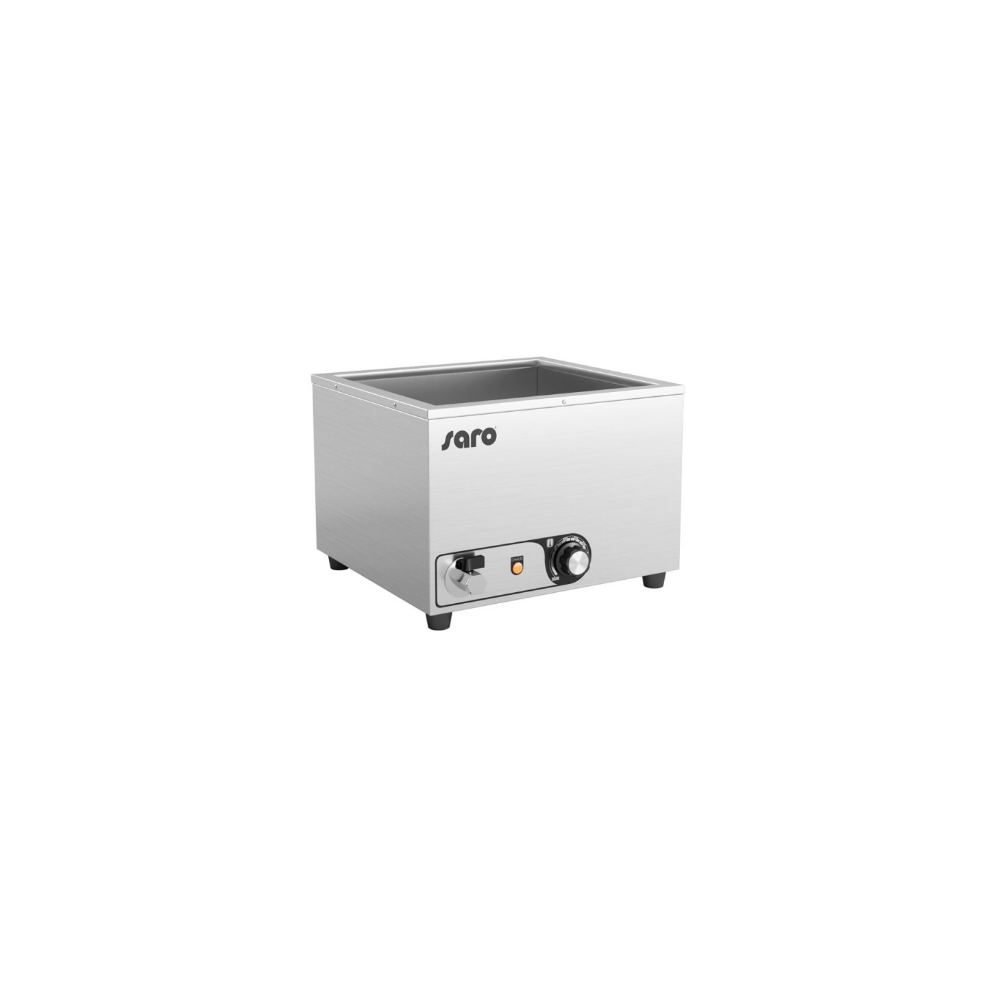Bain-marie avec robinet de vidange GN2/3 frontale BM-3 L2G-mondialchr.com