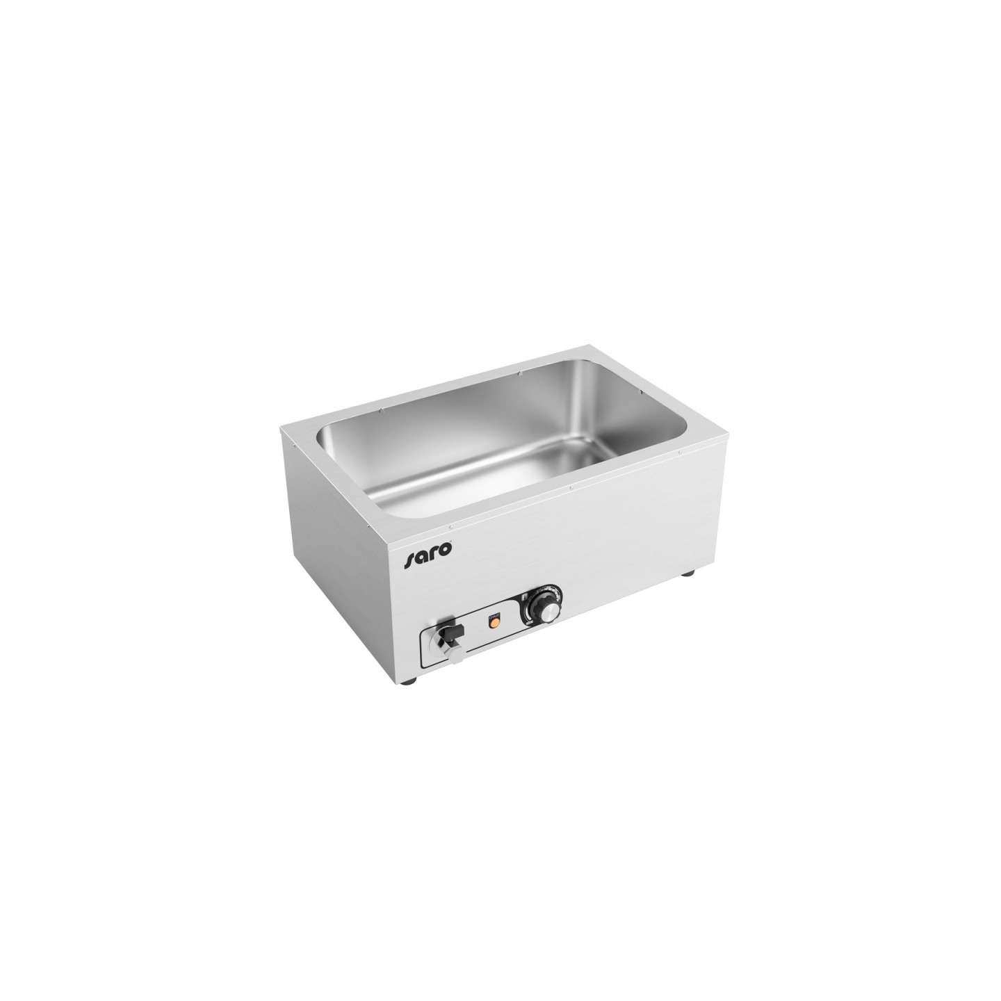 Bain-marie avec robinet de vidange GN1/1 latérale BMM-33  L2G-mondialchr.com