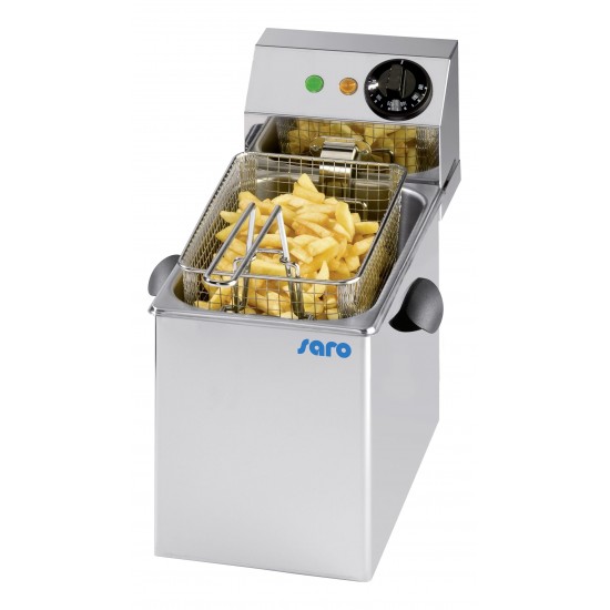 Friteuse de table sans robinet de vidange1 cuve de 4l  172-2030 L2G-mondialchr.com