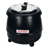 Marmite a soupe carrosserie noire couvercle 8 litre 860083 L2G-mondialchr.com