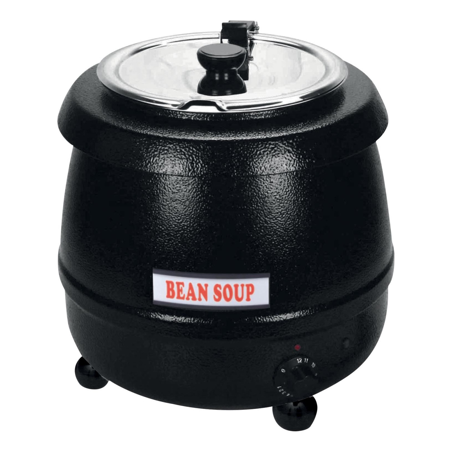 Marmite a soupe carrosserie noire couvercle 8 litre 860083 L2G-mondialchr.com