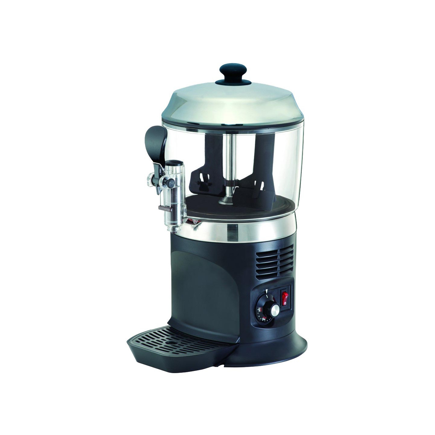 Distributeur a chocolat chaud noire 5 litres NINA L2G-mondialchr.com