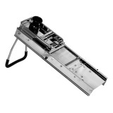 Mandoline inox comprenant un poussoir et 3 blocs 222652 L2G-mondialchr.com