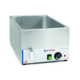 BAIN-MARIE GN 1/1 AVEC ROBINET DE VIDANGE HENDI