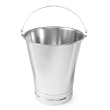 Seau inox avec graduations et pied renforce 12 L  516706 L2G-mondialchr.com