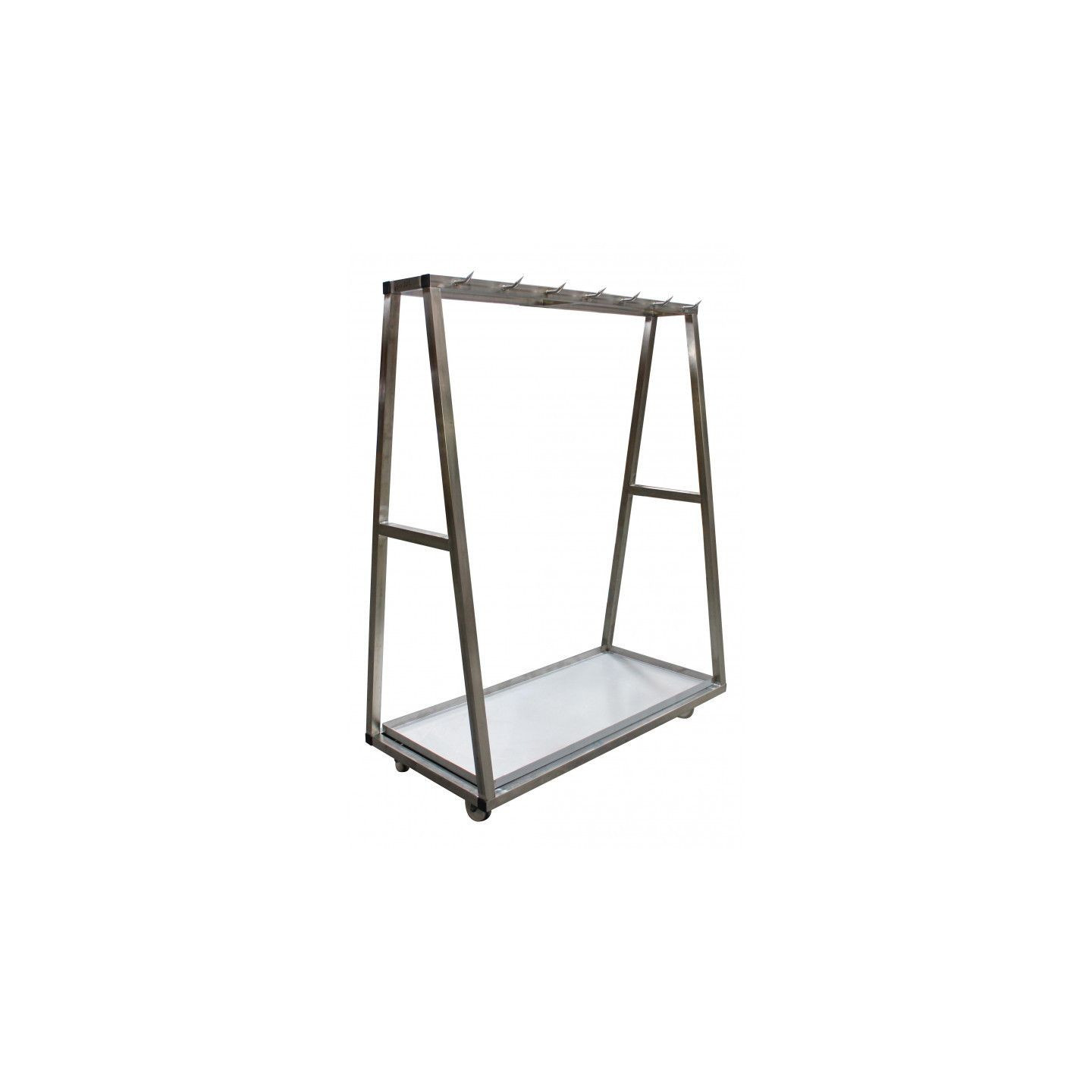 Chariot a carcasses inox 3041 niveau de barre 13 dents 430502 L2G-mondialchr.com