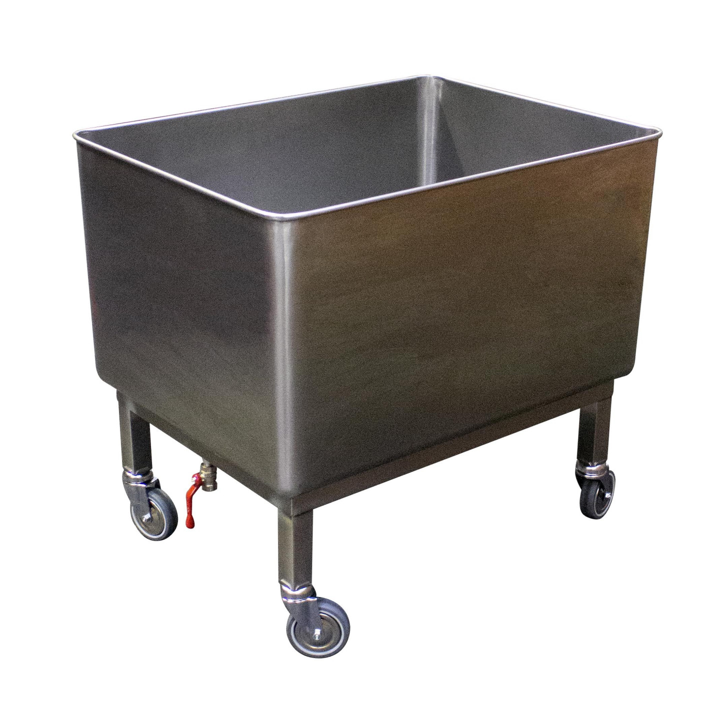 Cuve roulante inox 304 200l robinet de vidange IP0060 L2G-mondialchr.com