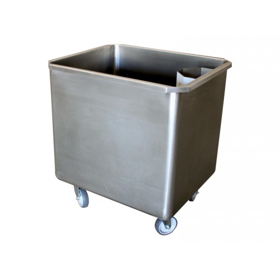 Cuve roulante inox 304 180 L bonde+crepine 2 roul CUV8060 L2G-mondialchr.com
