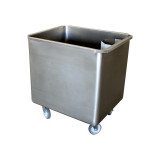 Cuve roulante inox 304 150 L bonde+crepine 2 roul CUV6050 L2G-mondialchr.com