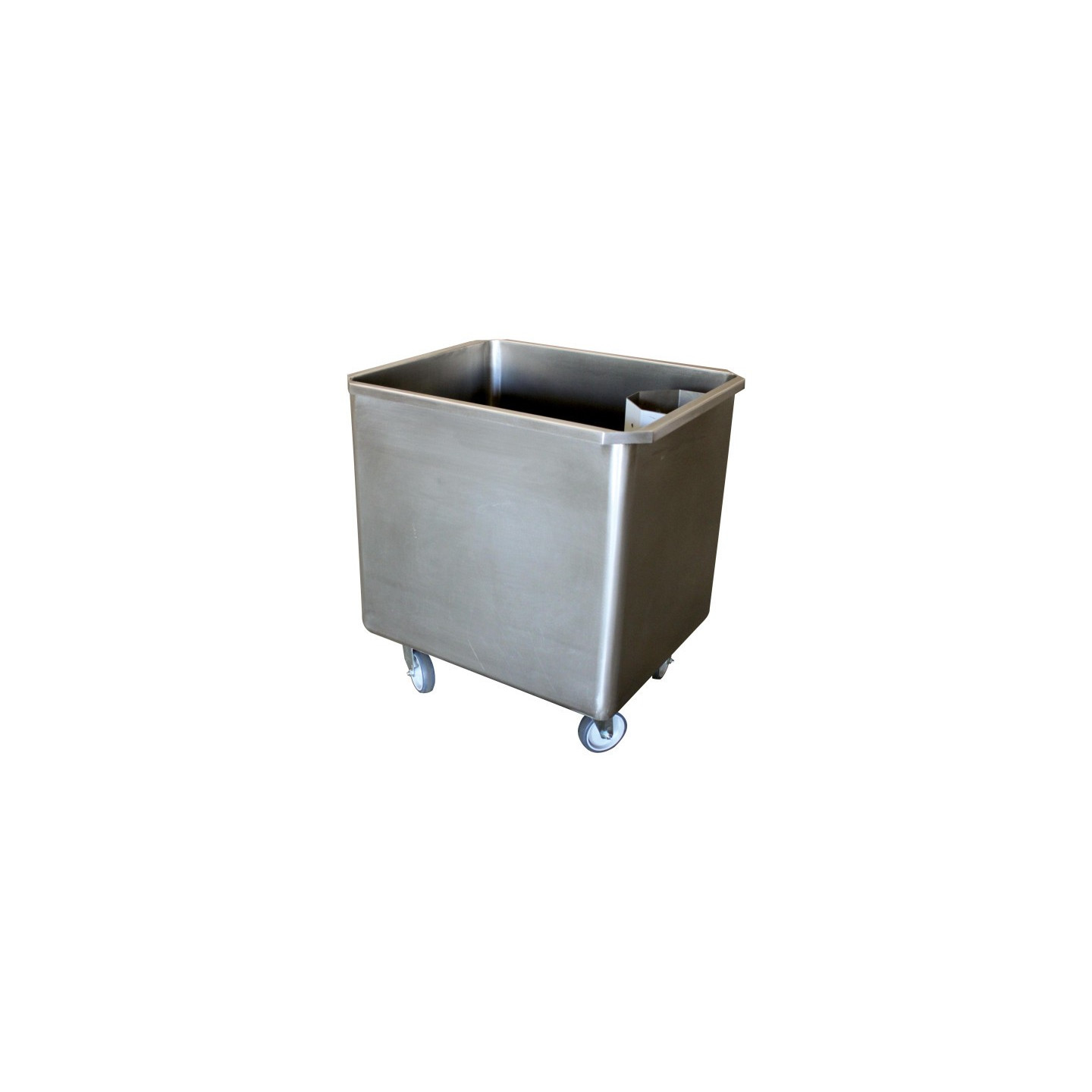 Cuve roulante inox 304 150 L bonde+crepine 2 roul CUV6050 L2G-mondialchr.com